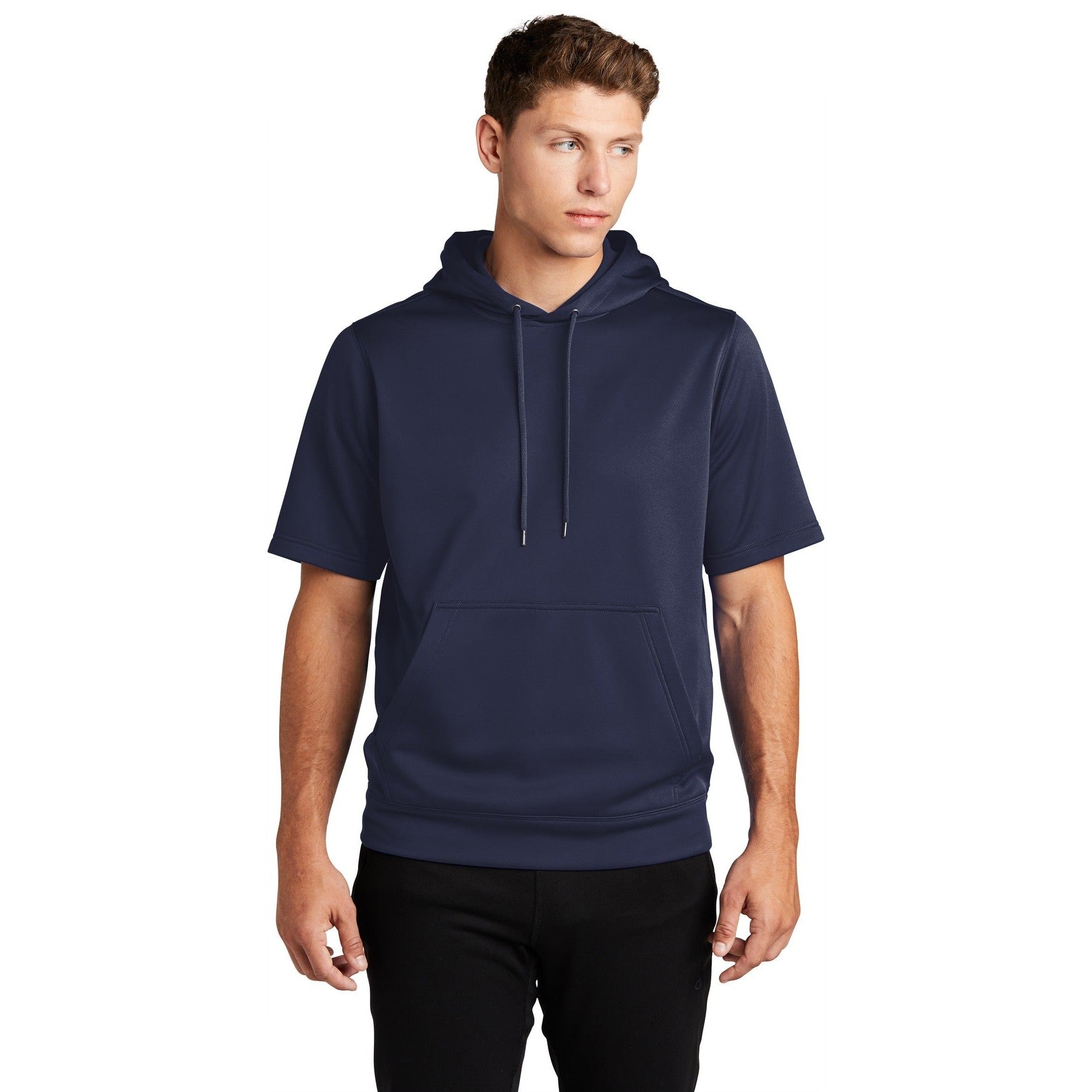 Sport-Tek-Sport-Tek ® Sport-Wick ® Fleece Short Sleeve Hooded Pullover. ST251-MedTech-4